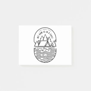 Kann heute nicht arbeiten, mein Arm ist in Gips Post-it Klebezettel