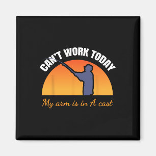 Kann heute nicht mehr arbeiten, mein Arm ist in ei Magnet