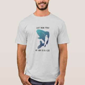 Kann heute nicht mehr funktionieren Fischen Shirt
