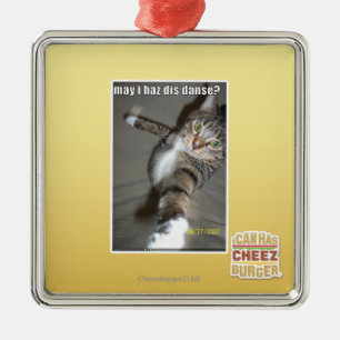 kann I haz DIS tanzen? Ornament Aus Metall
