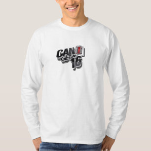 Kann ich 16 langes Hülsent-stück erhalten T-Shirt