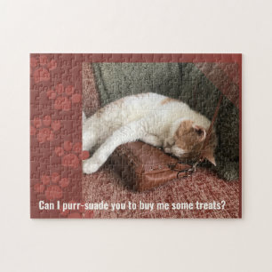 Kann ich dich überreden, Funny Cat Puzzle
