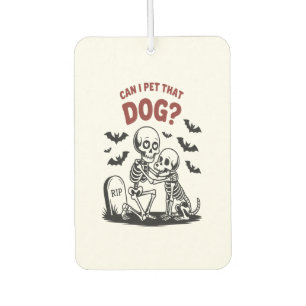 Kann ich diesen Hund Halloween essen? Autolufterfrischer