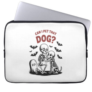 Kann ich diesen Hund Halloween essen? Laptopschutzhülle