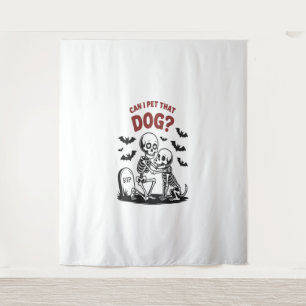 Kann ich diesen Hund Halloween essen? Wandteppich