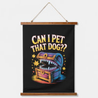 Kann ich diesen Hund streicheln Lustiges Tabletop-