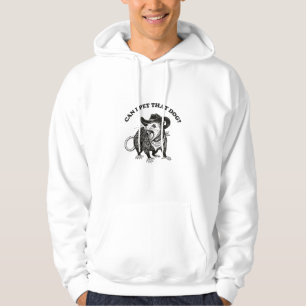 Kann ich diesen Hund streicheln Meme Lustiges Opos Hoodie