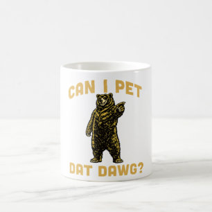 Kann ich diesen Hund streicheln, Wanderer Tierlieb Kaffeetasse