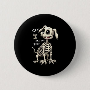 Kann ich dieses Hundeschekelett auf Halloween-Gesc Button