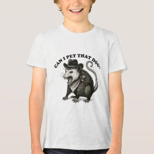 Kann ich dieses Hundin Meme Animal Lover Funny Opo Tri-Blend Shirt