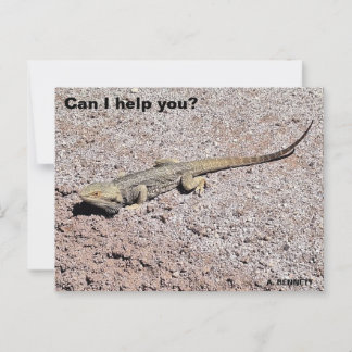 Kann ich dir helfen? postkarte