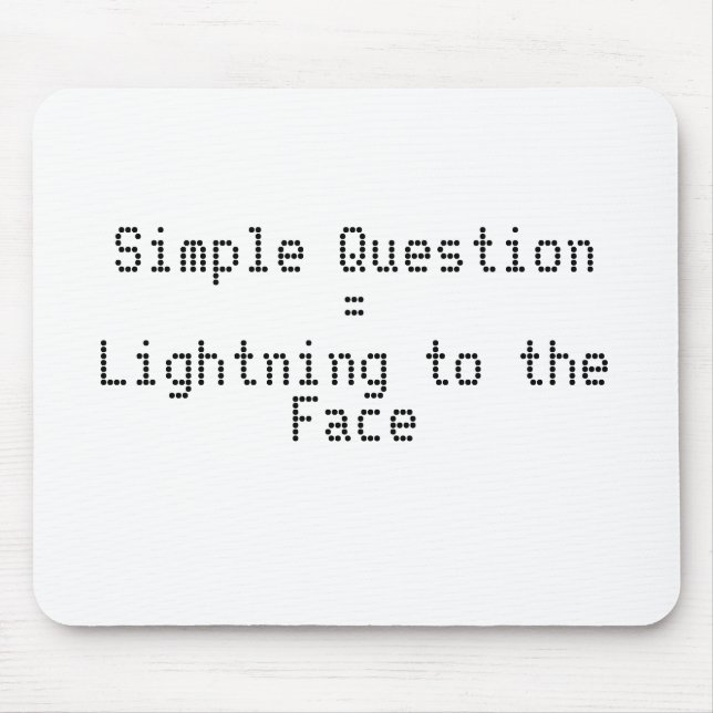 Kann ich ein Mod werden? Mousepad (Vorne)