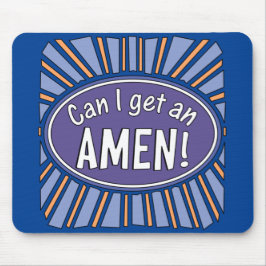 Kann ich einen AMEN bekommen? Mousepad