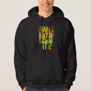Kann ich es 80er 90er Hip Hop B Boy Old School Rap Hoodie