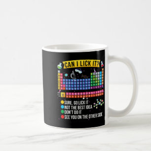 Kann ich es ablecken Periodensystem Lustige Wissen Kaffeetasse