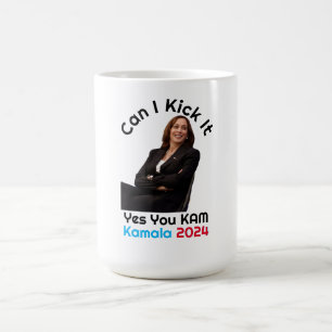 Kann ich es Kamala Harris 2024 T - Shirt Kaffeetasse