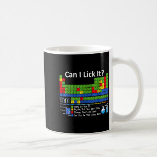 Kann ich es Periodensystem Chart Wissenschaftslehr Kaffeetasse
