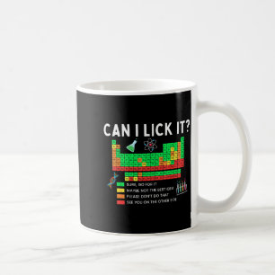 Kann ich es Periodensystem Chart Wissenschaftslehr Kaffeetasse