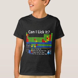 Kann ich es Periodensystem-Diagramm Wissenschaftsl T-Shirt