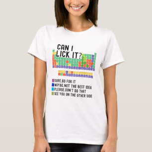 Kann-ich-es-Periodensystem-Tabelle Wissenschaftsle T-Shirt