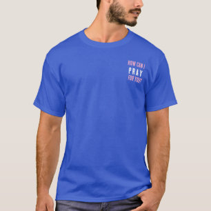 Kann ich für dich beten Spontanes Gebet Rosa Lila T-Shirt