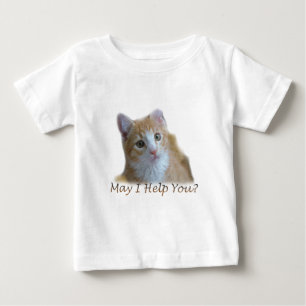 Kann ich Ihnen helfen? Baby T-shirt
