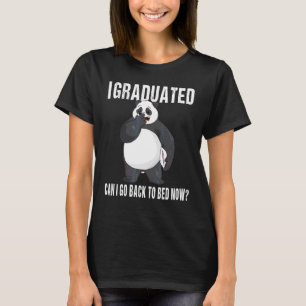 Kann ich jetzt Abschluss 20 wieder ins Bett gehen? T-Shirt