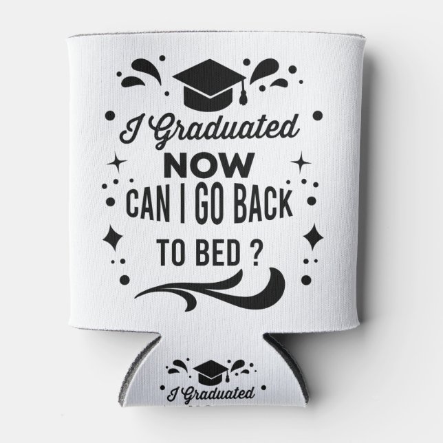 Kann ich jetzt nach meinem Abitur zurück ins Bett  Dosenkühler (Vorderseite)