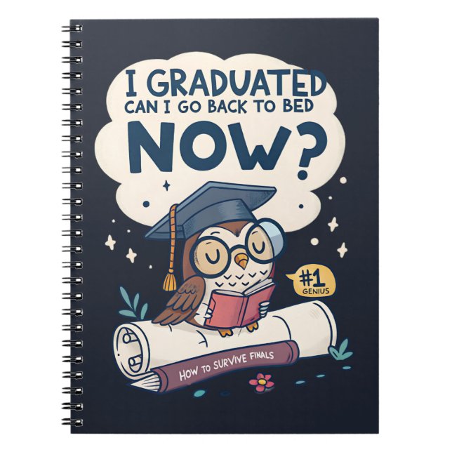 Kann ich jetzt wieder zu Bett gehen? Notizblock (Vorderseite)