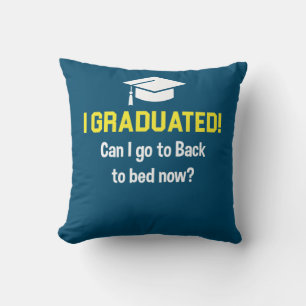 Kann ich jetzt zum Bed Now 2022 Graduate Abschluss Kissen