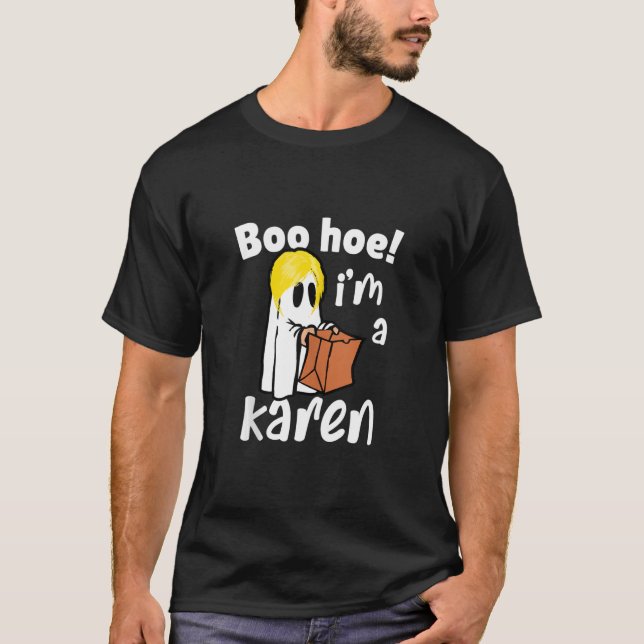 Kann ich mit dem Manager Karen Halloween Kostüm sp T-Shirt (Vorderseite)