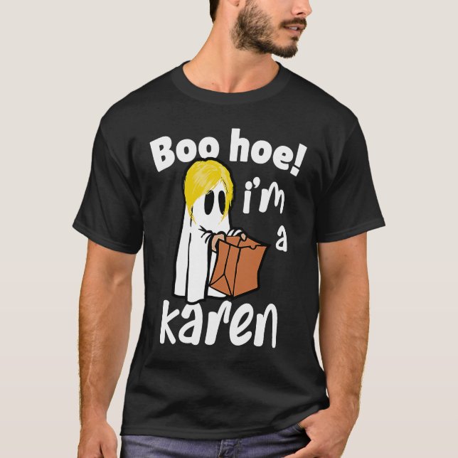 Kann ich mit dem Manager Karen Halloween Kostüm sp T-Shirt (Vorderseite)