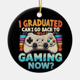 Kann ich mit meinem Abitur wieder zum Gaming-Gamer Keramik Ornament