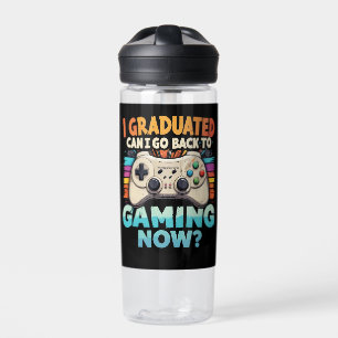 Kann ich mit meinem Abitur wieder zum Gaming-Gamer Trinkflasche