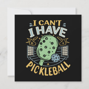 Kann ich nicht Pickleball haben