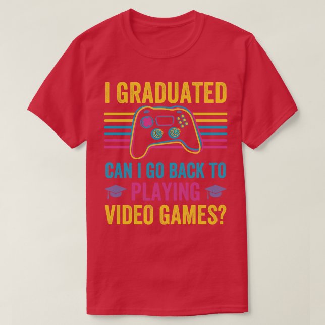 Kann ich wieder Videospiele spielen? T-Shirt (Design vorne)