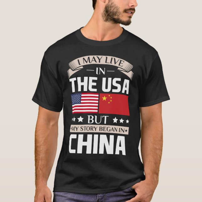 Kann in USA-Geschichte leben anfing im T-Shirt (Vorderseite)
