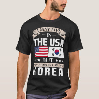 Kann in USA-Geschichte leben anfing im T-Shirt