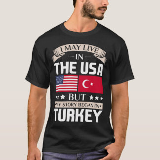 Kann in USA-Geschichte leben anfing in die T-Shirt