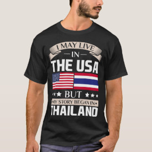 Kann in USA-Geschichte leben anfing in T-Shirt