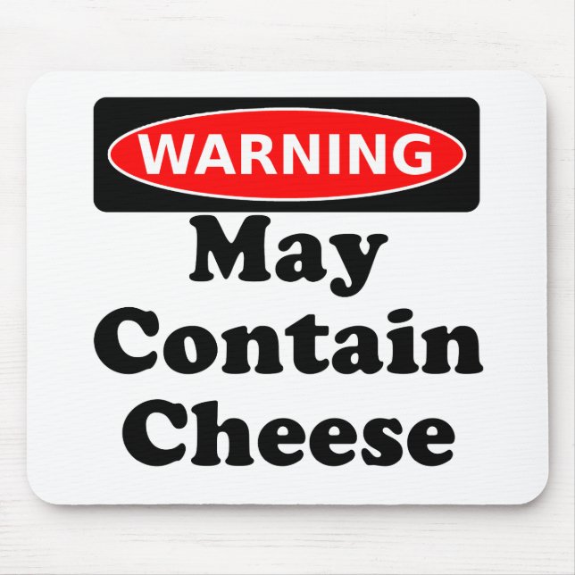 Kann Käse enthalten Mousepad (Vorne)