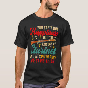Kann kein Glück kaufen, kann aber Klarinette Instr T-Shirt