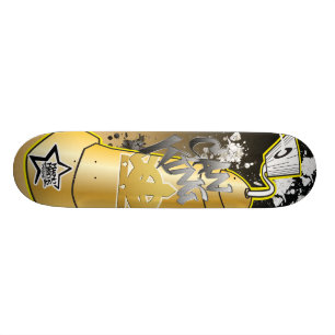 Kann König Graffiti Skateboard