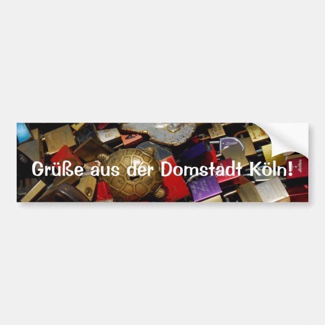 Kann Liebe nicht binden Autoaufkleber (Vorne)