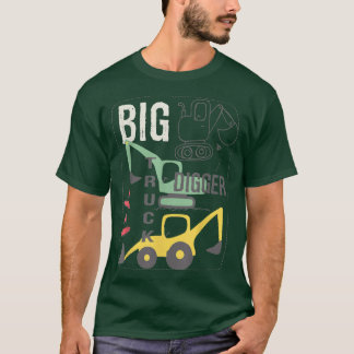 Kann man es bauen LKW Boy Man Vater Birt? T-Shirt