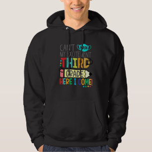 Kann meine Begeisterung Dritter Klasse nicht nachf Hoodie