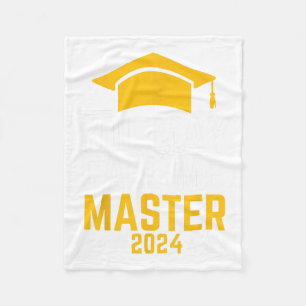 Kann mich Master 2024 Master Degree Abschluss nenn Fleecedecke