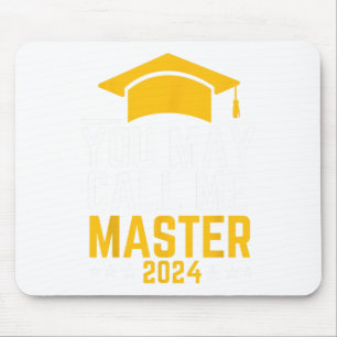 Kann mich Master 2024 Master Degree Abschluss nenn Mousepad