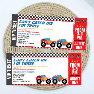 Kann mich nicht erwischen, ich bin drei Geburtstag Einladung