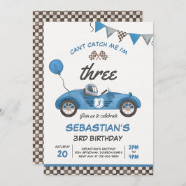 Kann mich nicht erwischen, ich bin drei Rennwagen Einladung
